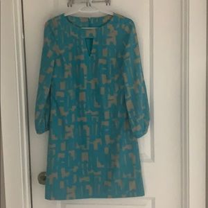 Turquoise dress